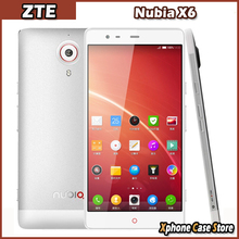 Original ZTE Nubia X6 32GB 2GB 6 4 4G Android 4 3 SmartPhone for Qualcomm Snapdragon801