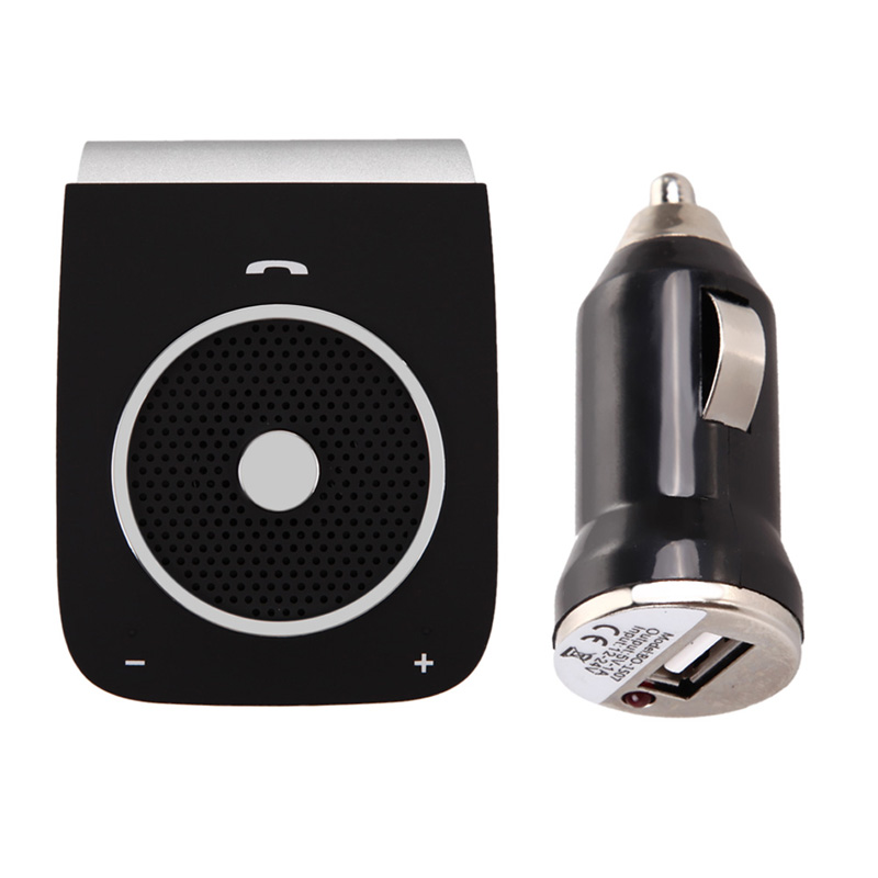 Sunvisor Wireless Bluetooth Handsfree Car Kit Audio Music Speaker Speakerphone for Mobile Phone + USB Car Charger Sunvisor Wireless Bluetooth Handsfree Car Kit Audio Music Speaker Speakerphone for Mobile Phone + USB Car Charger