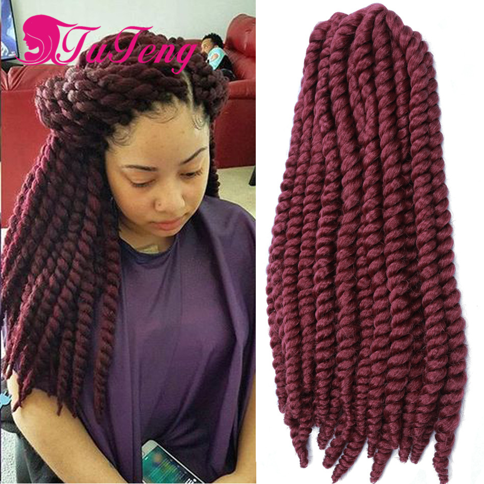 Ombre Braiding Hair Senegalese Twist Hair Crochet Braids Havana Mambo ...