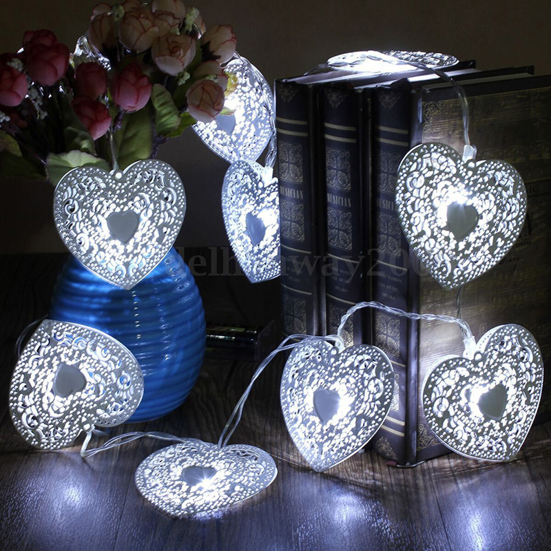 aliexpress com buy 10led heart shaped christmas string aliexpress com buy 10led heart shaped christmas string