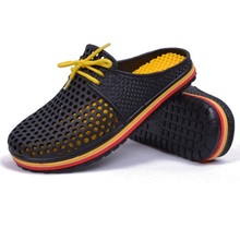 Men summer slippers sandals flats casual shoes Men’s fashion trend hollow breathable slippers lazy shoes hot sale B887