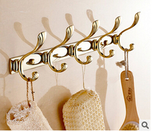 Gold Robe Hook,Clothes Hook,Towel hanger, brass Construction ,Bathroom Hardware,kitchen hook bathroom accessories