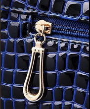 New 2014 Fashion Desigual Brand Leather Women Handbag Shoulder Bags Crocodile Women Messenger Bags Bolsas Travel