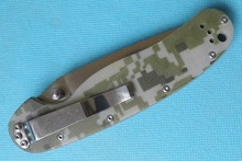 Ontario RAT Model 1 outdoor adventure and training folding Knife Orange G10 Handle AUS 8 blade