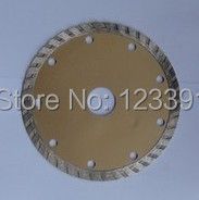 Envío gratis de corte húmedo 9 » ( 230 ) * 25.4 * 2.6 * 10 mm llanta turbo segmento diamante vio la lámina para mármol / granito / de hormigón corte húmedo