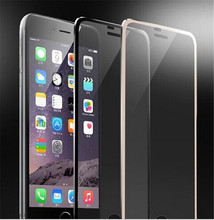 Ultra Slim Titanium Alloy metal 3D Tempered Glass Radian Edge Screen Protector Toughened protective film For iphone 6 6s 4.7″