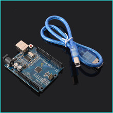 10 шт. / lot ATmega328P CH340G оон R3 по развитию и USB кабель для Arduino