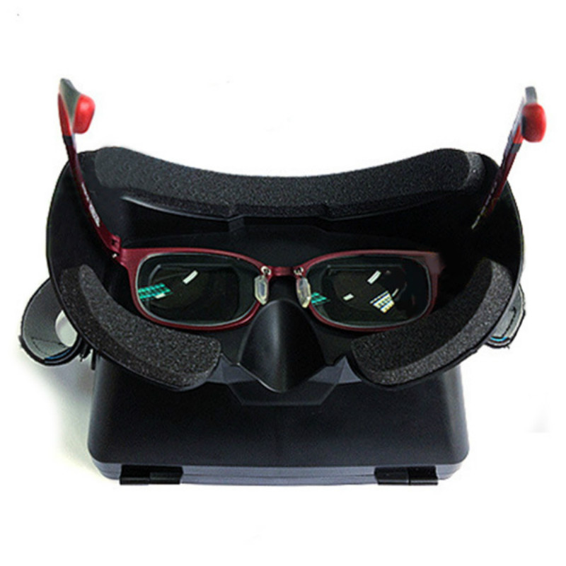 3D Video Glasses 200'' Virtual Reality VR Box Mobile Phone Glasses For I