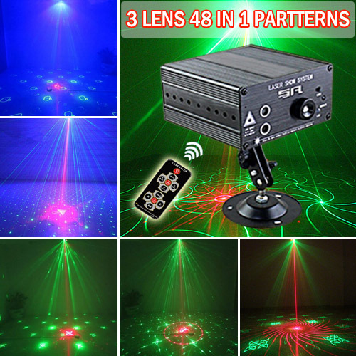 48 in 1 stage effect christmas mini led laser light disco 48 in 1 stage effect christmas mini led laser light disco