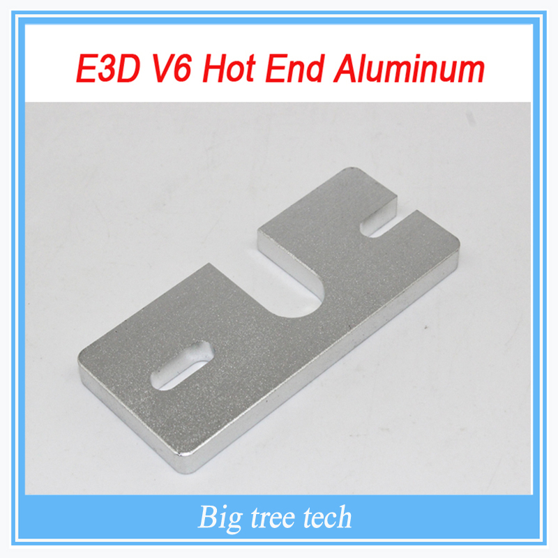 2PCS 3D printer accessory Reprap E3D V5 V6 Hot End Aluminum Mount Plate for Makergear J