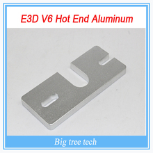 2PCS 3D printer accessory Reprap E3D V5&V6 Hot End Aluminum Mount Plate for Makergear J-head or DIY Hot End Prusa