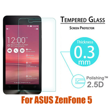For asus zenfone 2 asus zenfone 5 Phone Glass Tempered Film Mobile Accessory Front Cover For