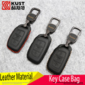 KUST High Quality Genuine Leather Car Key Bag Case For Tucson 2016 SUV Key case for