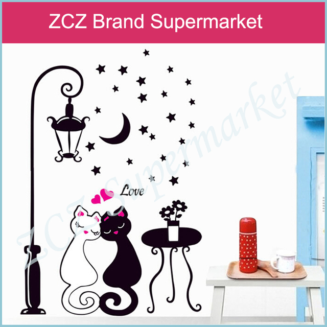 Aliexpress.com: Comprar Zcz parejas lindo gatos de dibujos ...