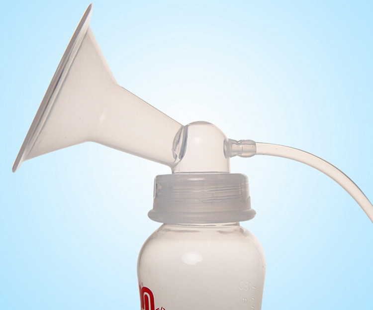 180ML PP Manual Breast Pump Milk pump Nipple Suction Breast Feeding Strong Baby Products Can be Milk Bottle Infant Food Maker (3)