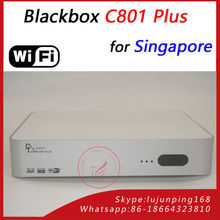 Singapore Blackbox C801 HD cable TV Receiver + wifi adapter, newer than Blackbox hd-c600, c608 plus