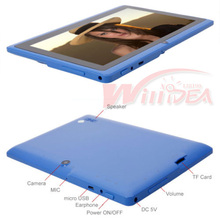 Free shipping 7 inch quad Core Q88 Android 4 2 Kitkat Allwinner A33 Dual Camera 1