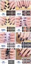 MJ044 5 Sheets Fashion Starry sky Pattern Nail art stickers Colorful nail Water Decals Fingernails decorations