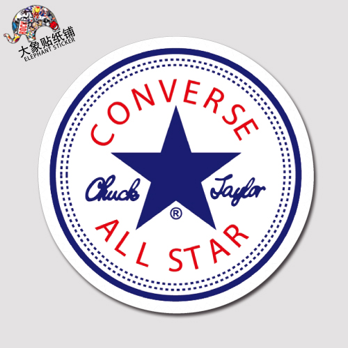 converse autocollant converse autocollant