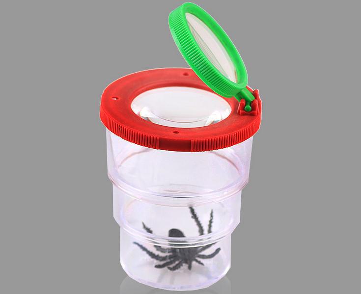 Bug Box Magnify Insects Viewer 2 Lens 4x Magnifica...