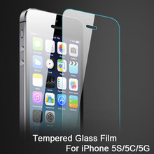 For iphone 5 Tempered Glass for iphone 5 Screen Protector for iphone 5s Glass 9H2 5D