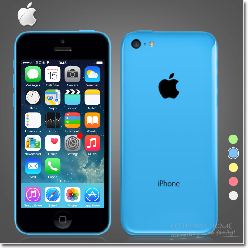 Apple iPhone 5C,  IOS 8  -  32  4,0 