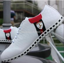 Tenis Sapato Masculino New 2016 Men’s Pu Breathable Shoes Male Fashion White Blue Flat Shoes Men’s Casual Loafers