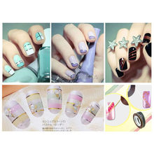 1Set 30Colors Rolls Striping Tape Line Nail Art Sticker Tools Beauty Decorations for on Nail Stickers