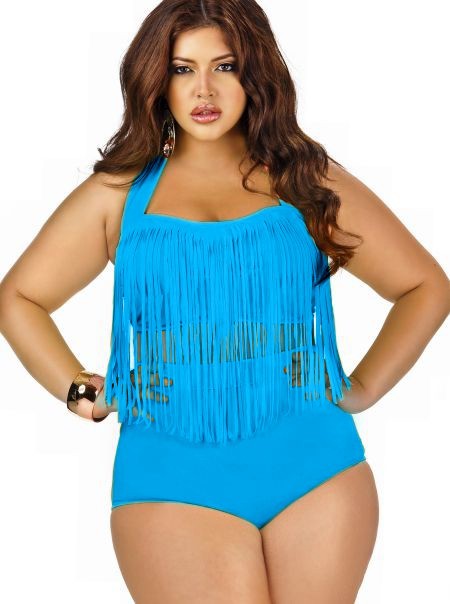 2014 High Waist Women Bikini Set Plus size Super sexy Padded Tassel Swimwear Fringe Swimsuit L-3XL 2014 High Waist Women Bikini Set Plus size Super sexy Padded Tassel Swimwear Fringe Swimsuit L-3XL