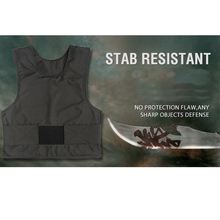 super 4 story stab resistant vest Lightweight soft for police use o-neck covert schutzweste tatico self-defense anti stab vest
