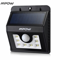 Mpow Solar Light 8 LED Lamp Security Motion Sensor Light Garden Lamp with Three Intelligent Modes