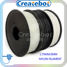 Natural color nylon filament 3d printer PA material 1 75mm 3mm 3d filament nylon filament