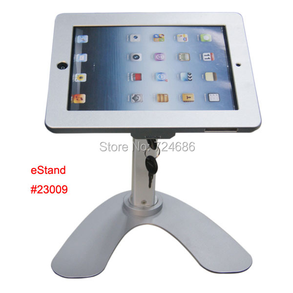 Для iPad 2/3/4/воздуха таблица вращения стенд безопасности корпус замка дисплей на ресторан для menul заказ