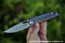 2015 NEW RK1502 S35VN Steel folding knife TC4 Handle Survival knife outdoor tactical Camping pocket custom