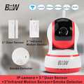 WiFi Camera IP Security Monitor Equipment 3 Door Sensor 3 Infrared Motion Sensor 1 Smoke Detector