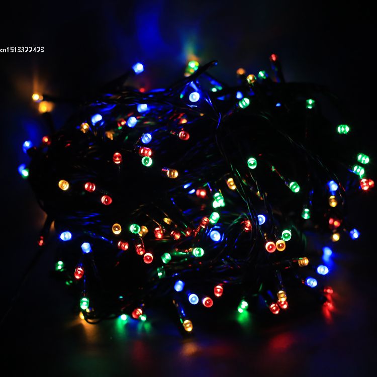 22m 200 led solar string l multi color waterproof 22m 200 led solar string l multi color waterproof