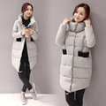 Women Warm Coat Fashion Winter Down Cotton Coat Loose Long Women Cotton Padded jacket Woman Coat