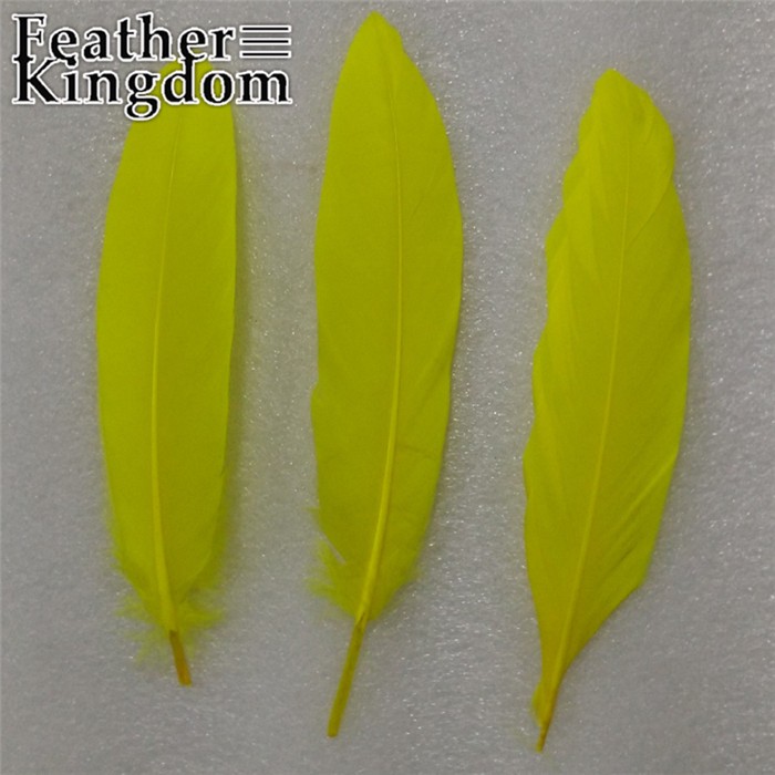 yellow goose feather