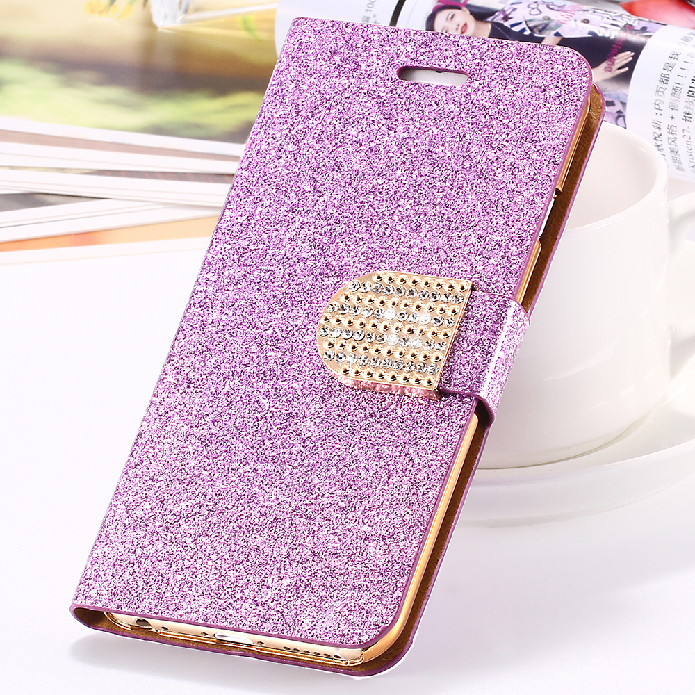 www.bagssaleusa.com : Buy Luxury Bling Diamond Glitter Flip Case for Apple iphone 6 6S 4.7 / 6 6S ...