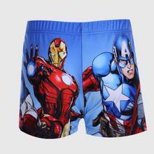 2016 Summer Children s kids swimming trunks Character Captain athletic shorts short pants boys de bain
