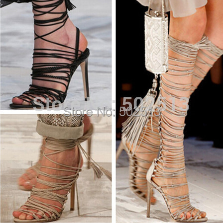 Designer Gladiator Heels | Tsaa Heel