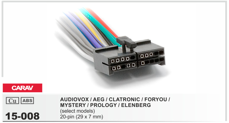 Carav 15 - 008    ISO   Audiovox / AEG / Clatronic / Foryou cd    