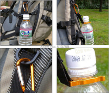 Carabiner Water Bottle Buckle Hook Holder Clip For Camping Hiking survival Traveling tools