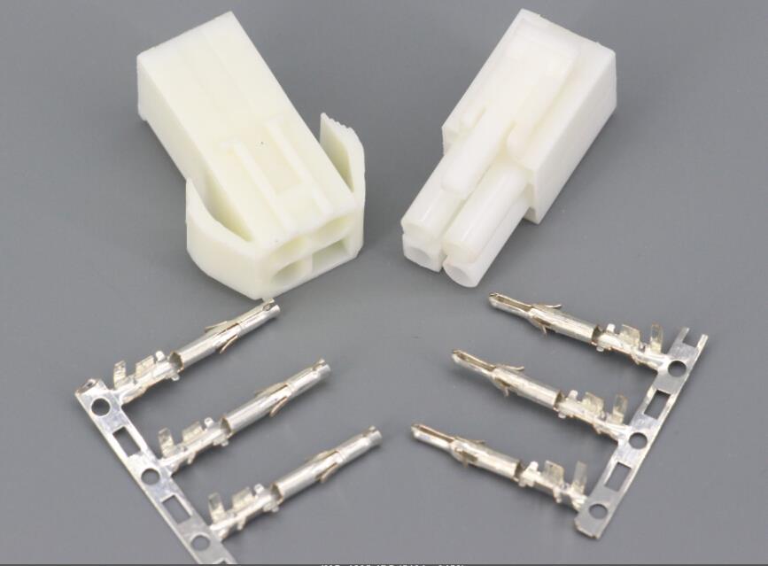 Buy Free shipping 100 Sets/Kit EL 4P Electronic connector 4.5mm spacing