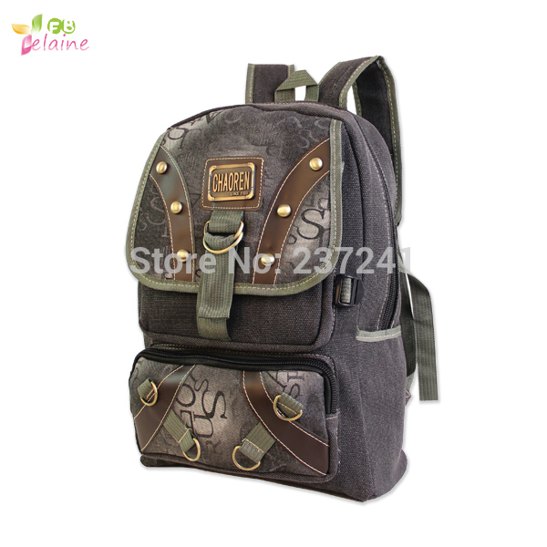 2014 hot!canvas Man Backpack Chest bag Men\'s schoo...