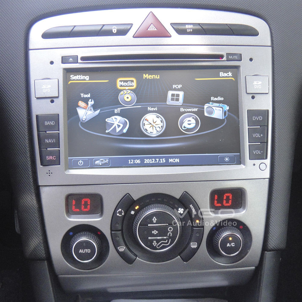 Latest S100 Car Stereo GPS Navigation for Peugeot 308 408