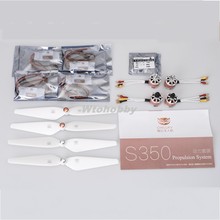 OWLUAV P2212 910KV CW/CCW Brushless Motor 2-Pairs 9545 Self-locking Propeller Props & 20A ESC Combo for FPV RC Multicopter