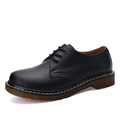 New British Fashion Vintage Tooling Men women Flats Oxfords Round Toe Mens Casual Shoes Lace Up
