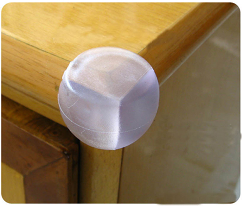 Corner Desk Table Safety Pad Protector Cushion Edge Guards 10 Pcs