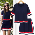 New Arrival Women s Suits 2pcs Cheap Price Cardigans Female Dress Suits For Autumn Thin Knitted
